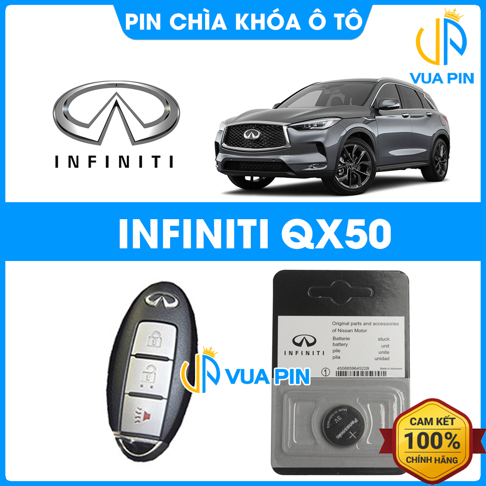 Pin chìa khóa ô tô Infiniti QX50 chính hãng – Pin chìa khóa thông minh INFINITI