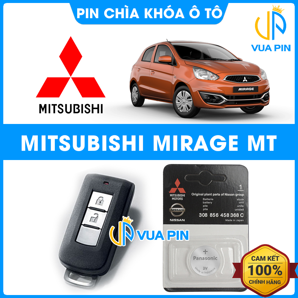Pin chìa khóa ô tô Mitsubishi Mirage MT chính hãng – Pin chìa khóa thông minh Mitsubishi