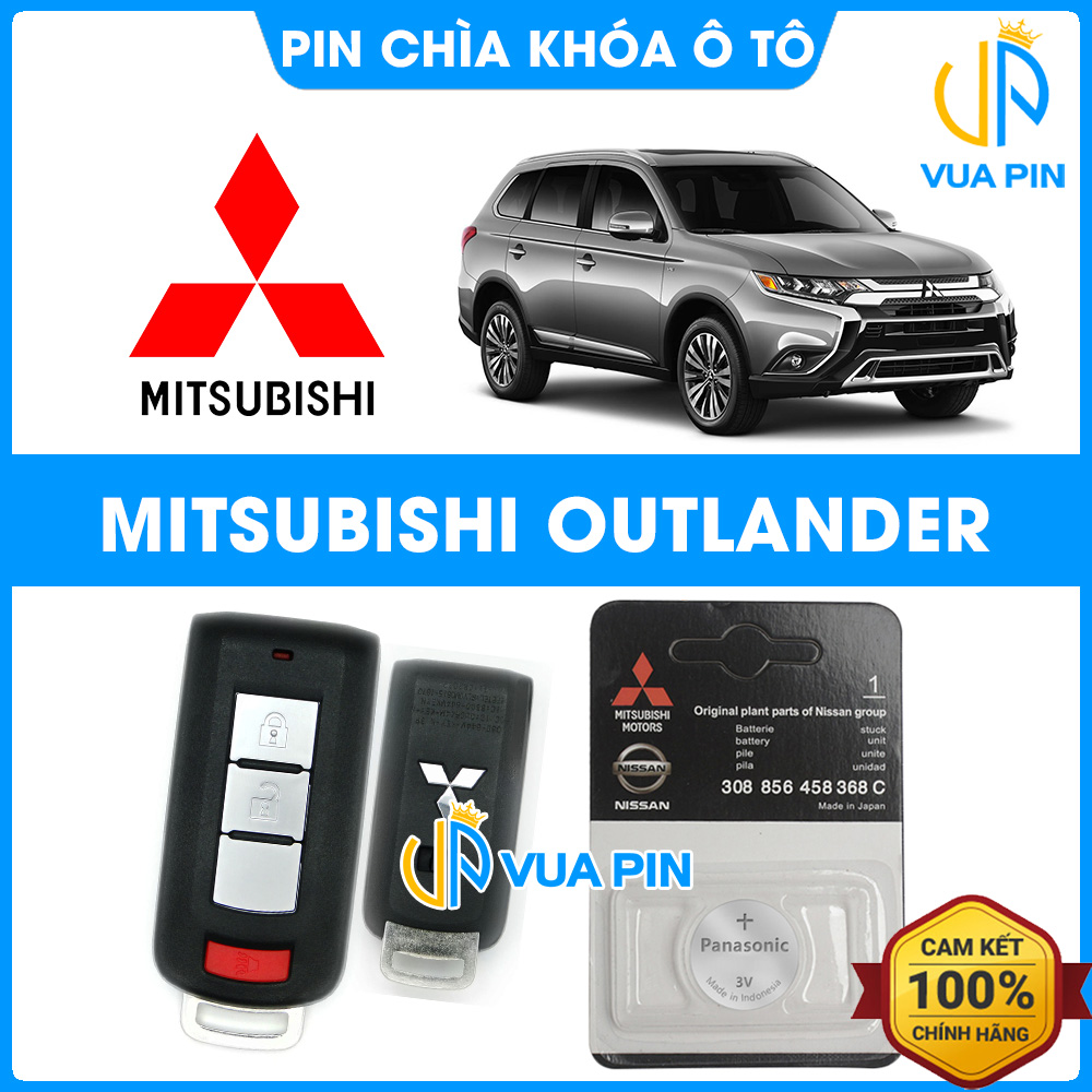Pin chìa khóa ô tô Mitsubishi Outlander chính hãng – Pin chìa khóa thông minh Mitsubishi