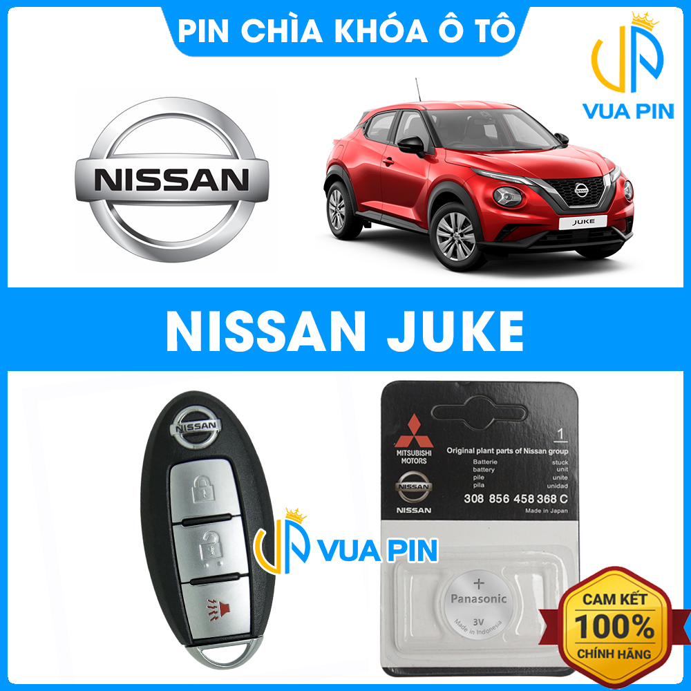 Pin chìa khóa ô tô Nissan Juke chính hãng – Pin chìa khóa thông minh Nissan