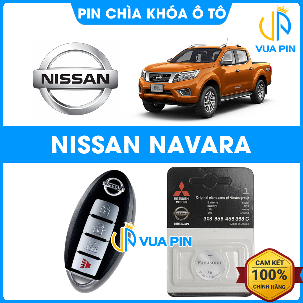 Pin chìa khóa ô tô Nissan Navara chính hãng – Pin chìa khóa thông minh Nissan