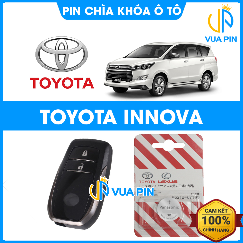 Pin chìa khóa ô tô Toyota Innova chính hãng – Pin chìa khóa thông minh TOYOTA