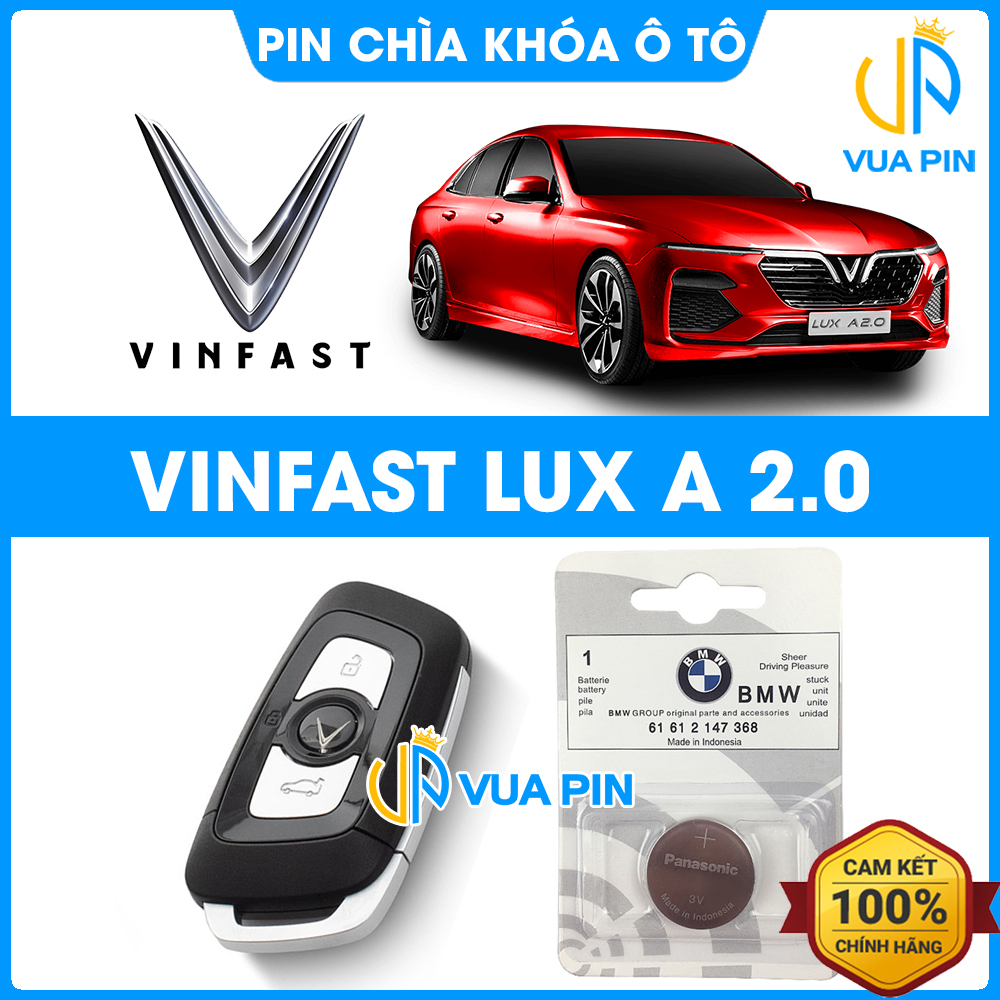 Pin chìa khóa ô tô Vinfast Lux A2.0 chính hãng – Pin chìa khóa thông minh Vinfast