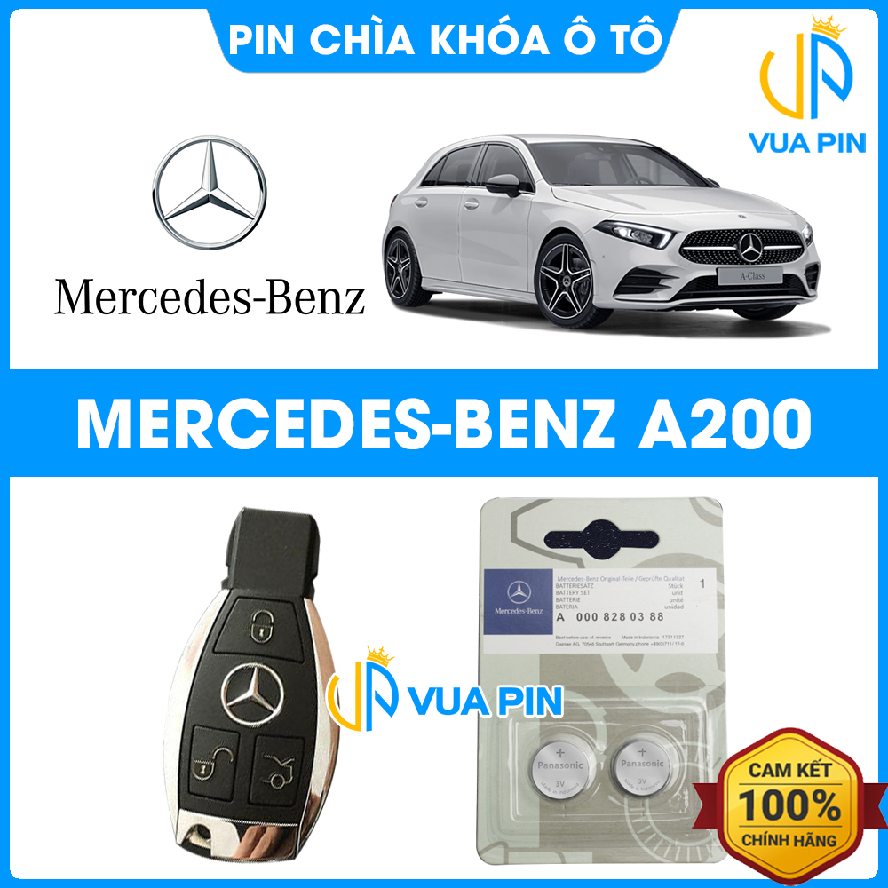 Pin chìa khóa ô tô Mercedes A200 chính hãng Mercedes