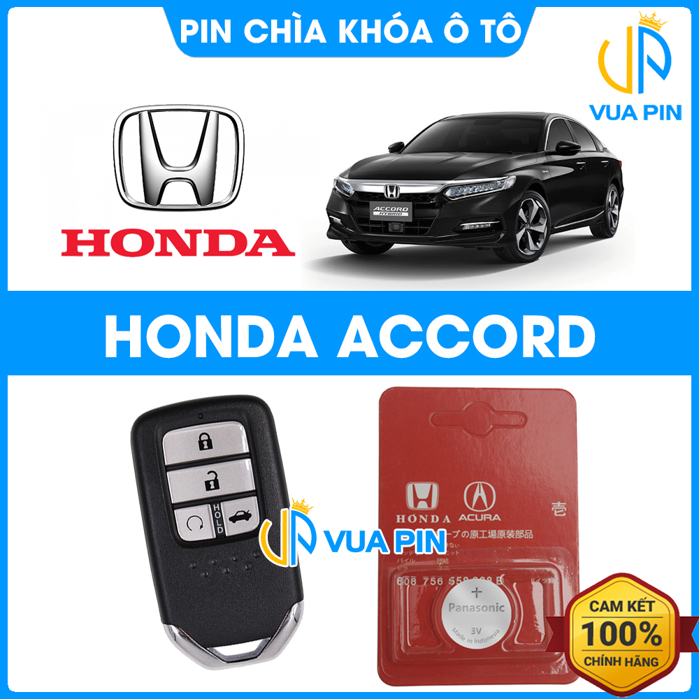 Pin chìa khóa ô tô Honda Accord chính hãng – Pin chìa khóa thông minh Honda