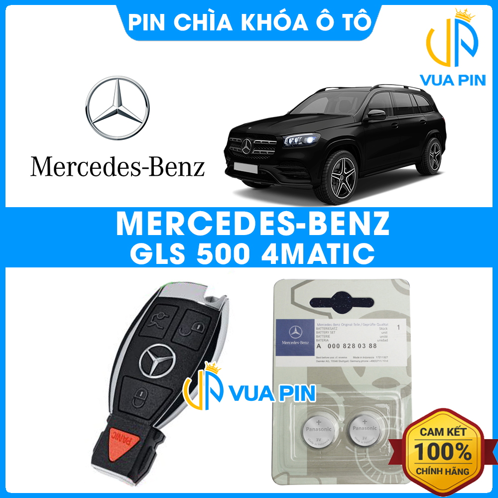 Pin chìa khóa ô tô Mercedes GLS 500 4MATIC chính hãng Mercedes