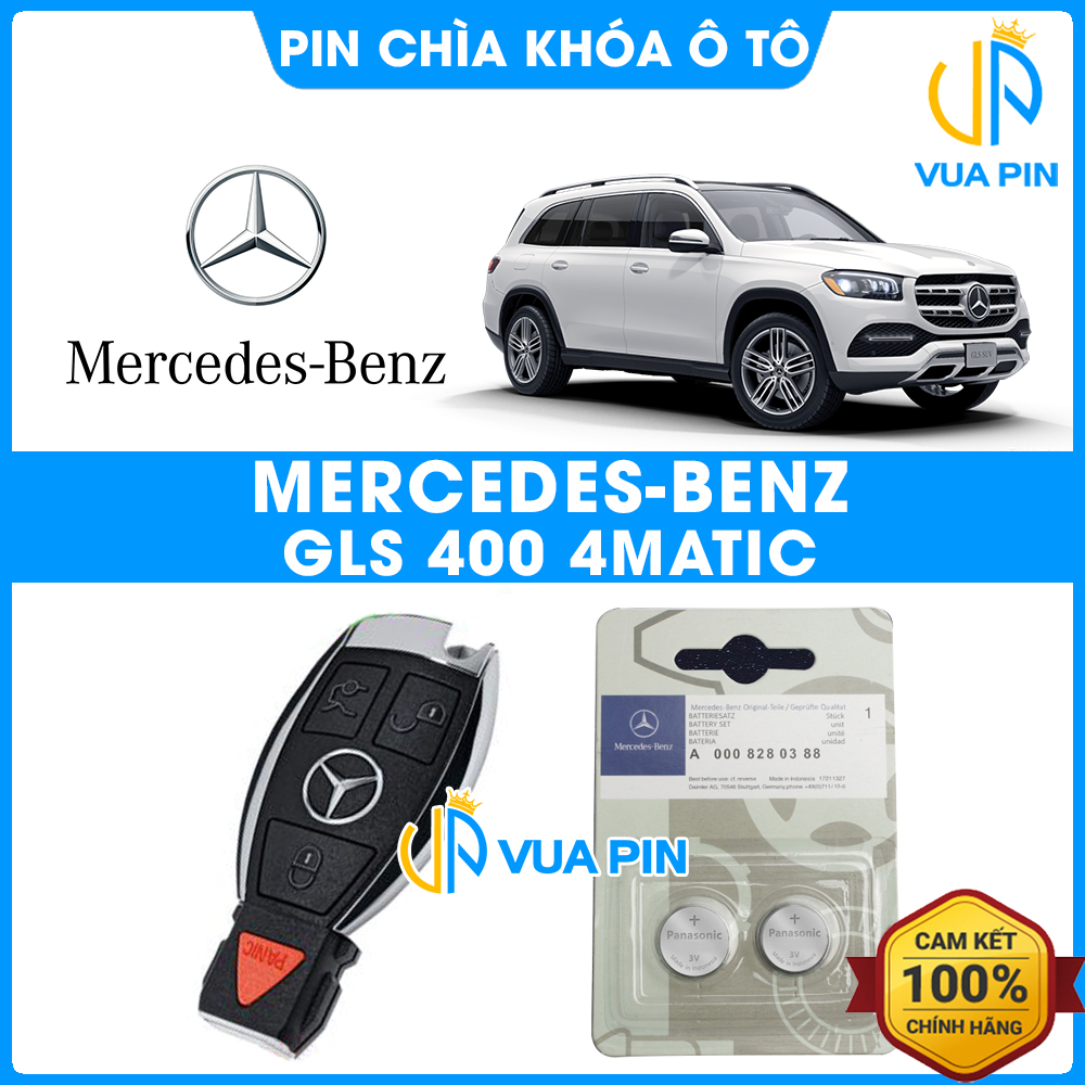 Pin chìa khóa ô tô Mercedes GLS 400 4MATIC chính hãng Mercedes