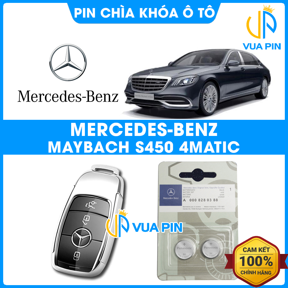 Pin chìa khóa ô tô Mercedes MAYBACH S450 4MATIC chính hãng Mercedes