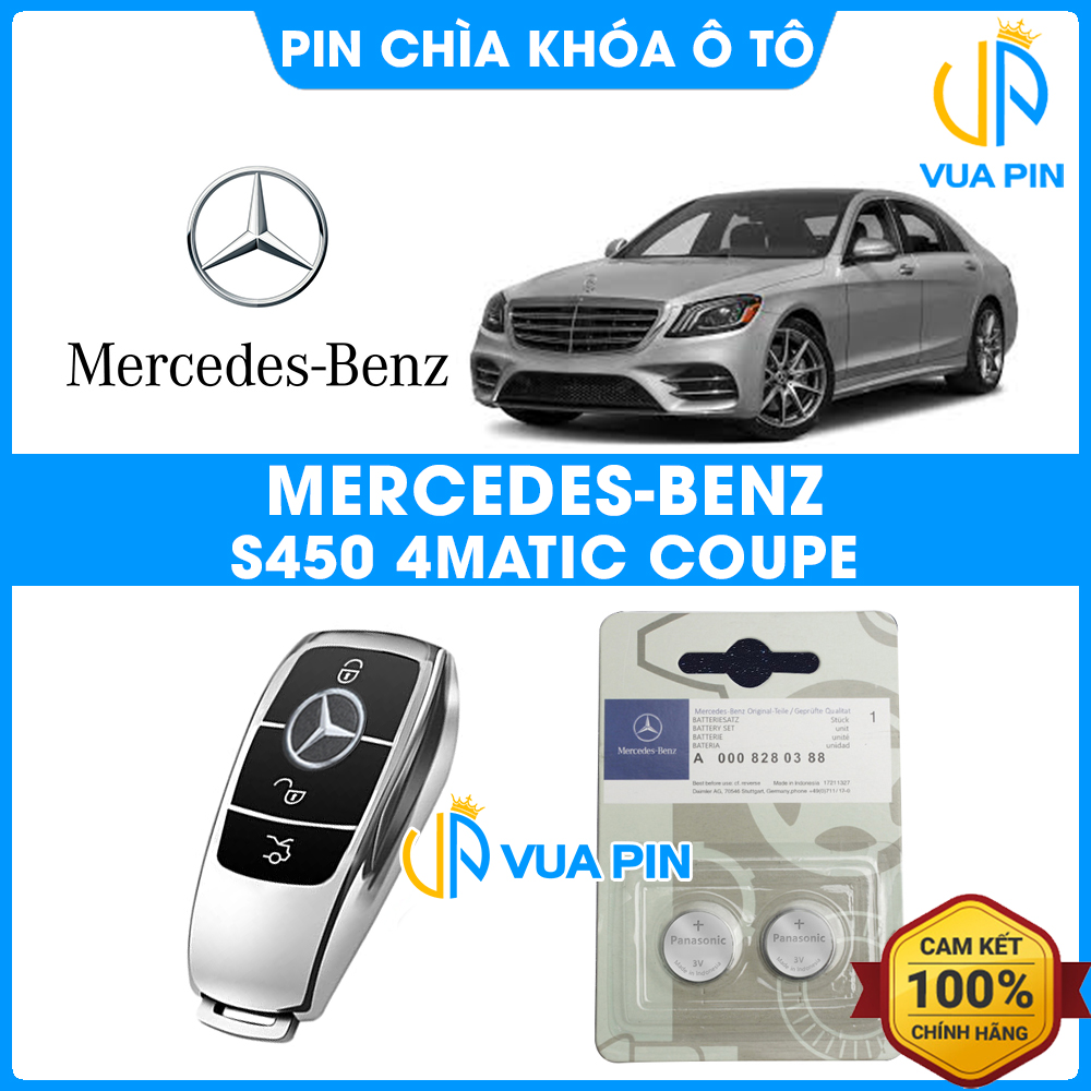 Pin chìa khóa ô tô Mercedes S450 4MATIC Coupe chính hãng Mercedes