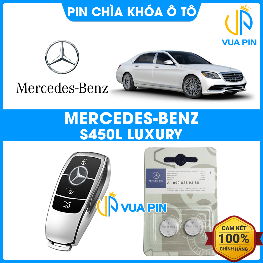Pin chìa khóa ô tô Mercedes S450L Luxury chính hãng Mercedes