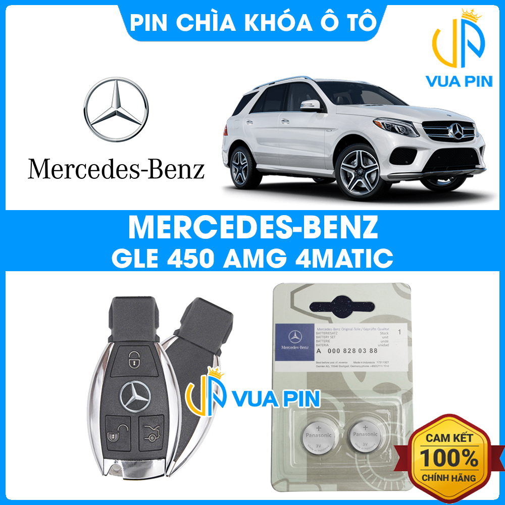 Pin chìa khóa ô tô Mercedes GLE450 AMG 4MATIC chính hãng Mercedes