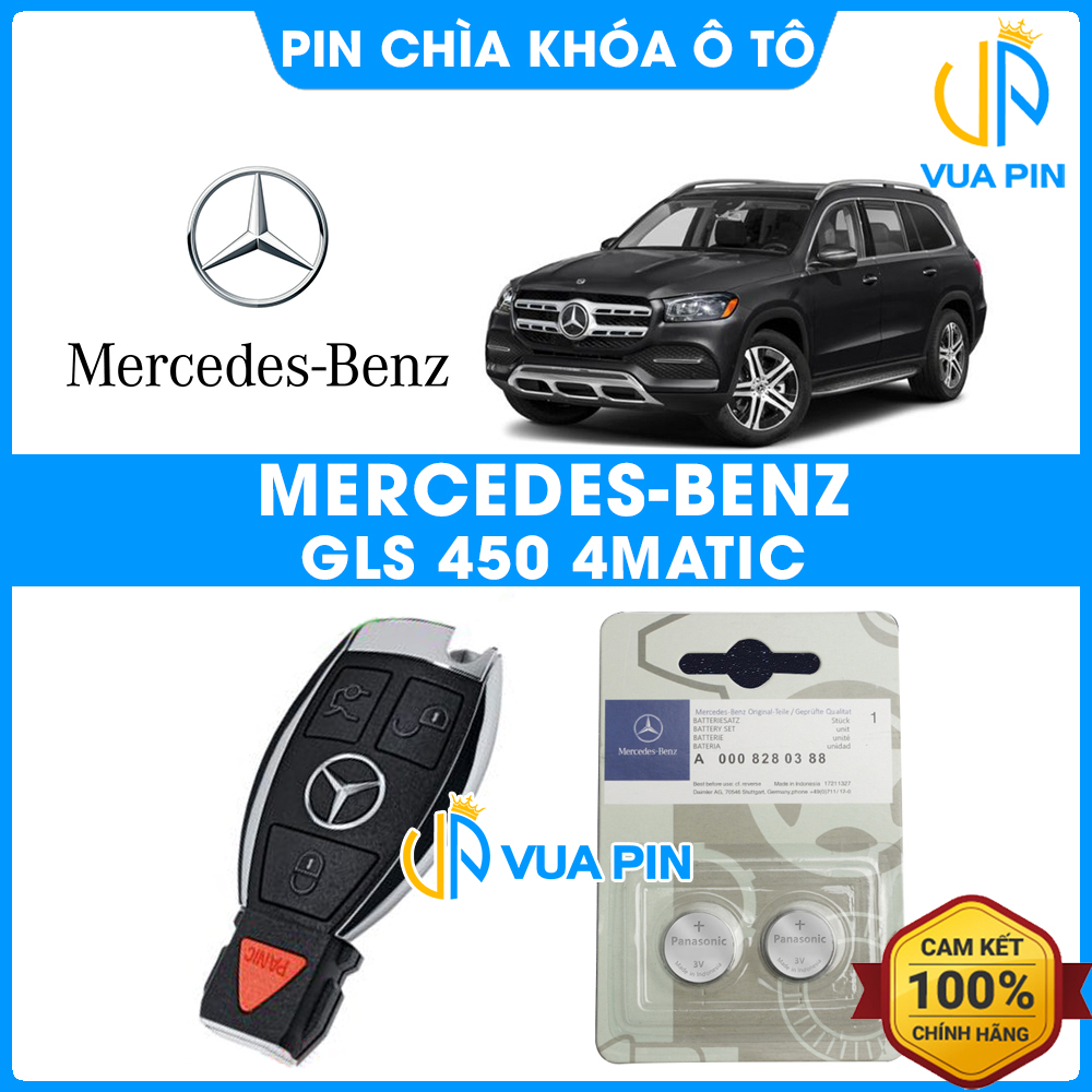 Pin chìa khóa ô tô Mercedes GLS 450 4MATIC chính hãng Mercedes