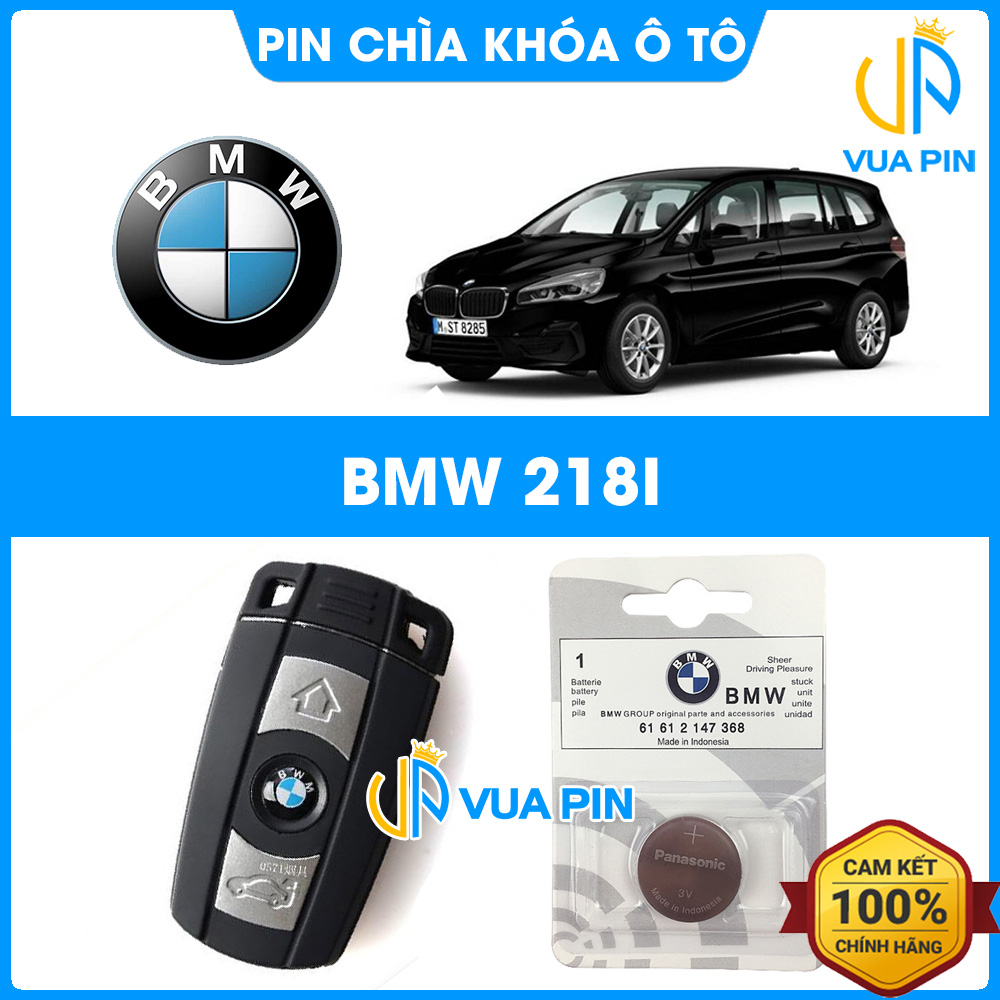 Pin chìa khóa ô tô BMW 218i chính hãng BMW