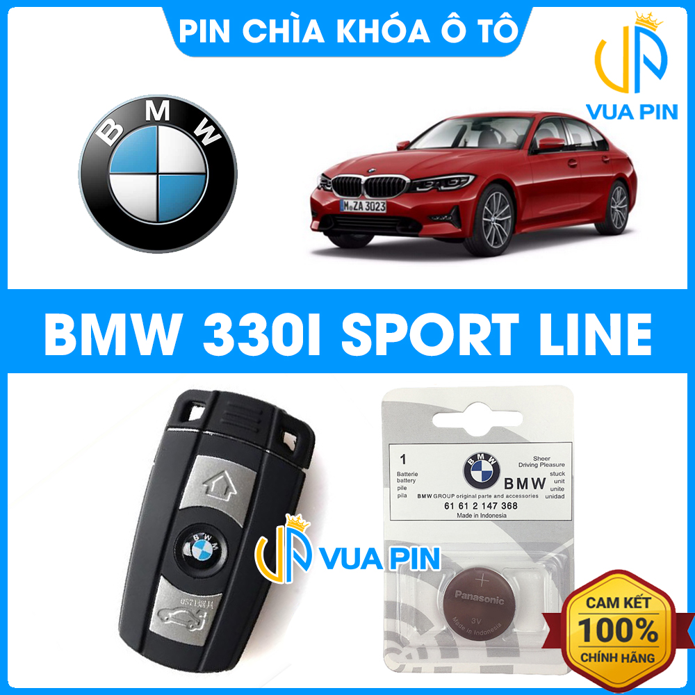 Pin chìa khóa ô tô BMW 330i Sport Line chính hãng BMW