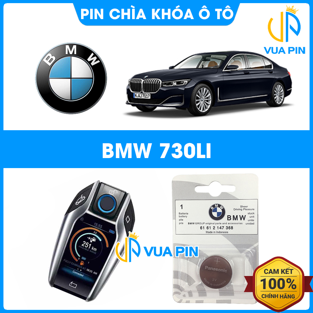 Pin chìa khóa ô tô BMW 730Li chính hãng BMW