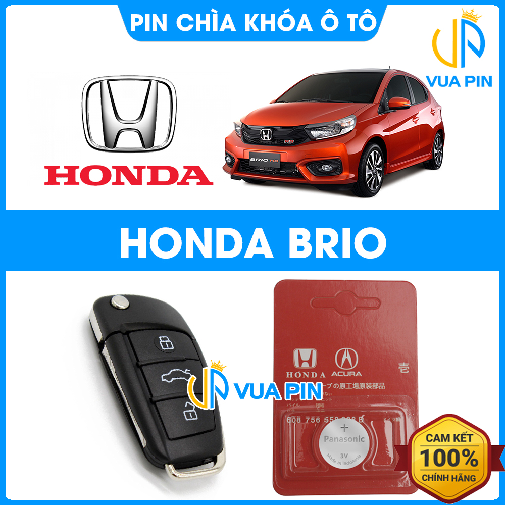 Pin chìa khóa ô tô Honda Brio chính hãng – Pin chìa khóa thông minh Honda
