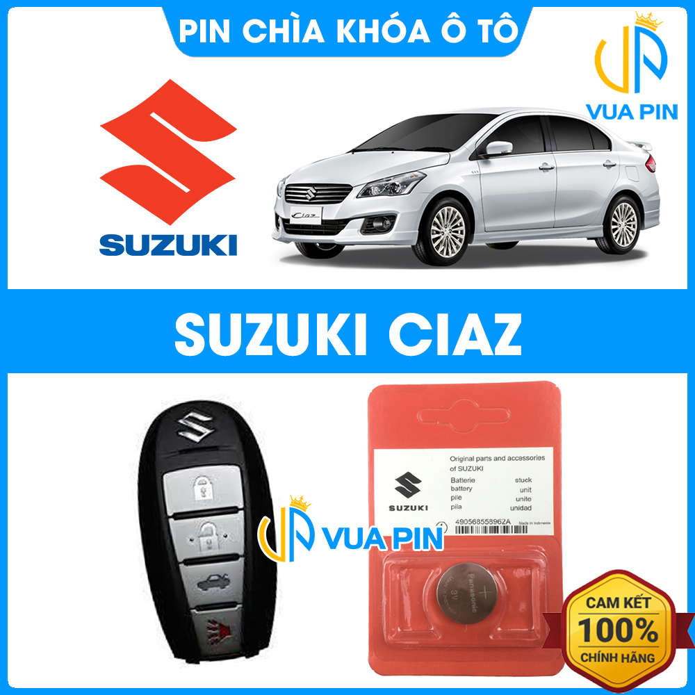Pin chìa khóa ô tô Suzuki Ciaz chính hãng – Pin chìa khóa thông minh Suzuki