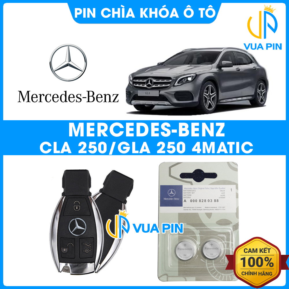 Pin chìa khóa ô tô Mercedes CLA 250 / GLA 250 4MATIC chính hãng Mercedes