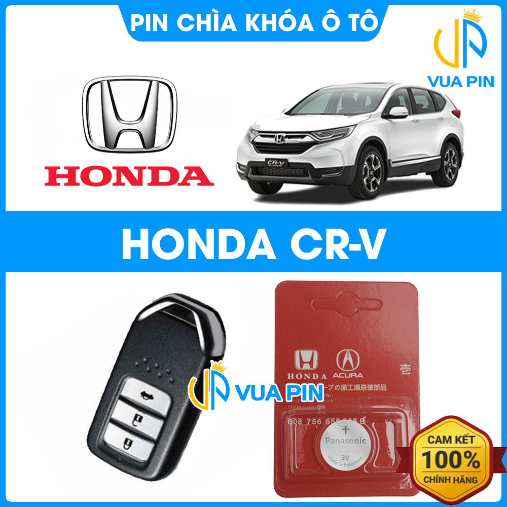Pin chìa khóa ô tô Honda CRV chính hãng – Pin chìa khóa thông minh Honda
