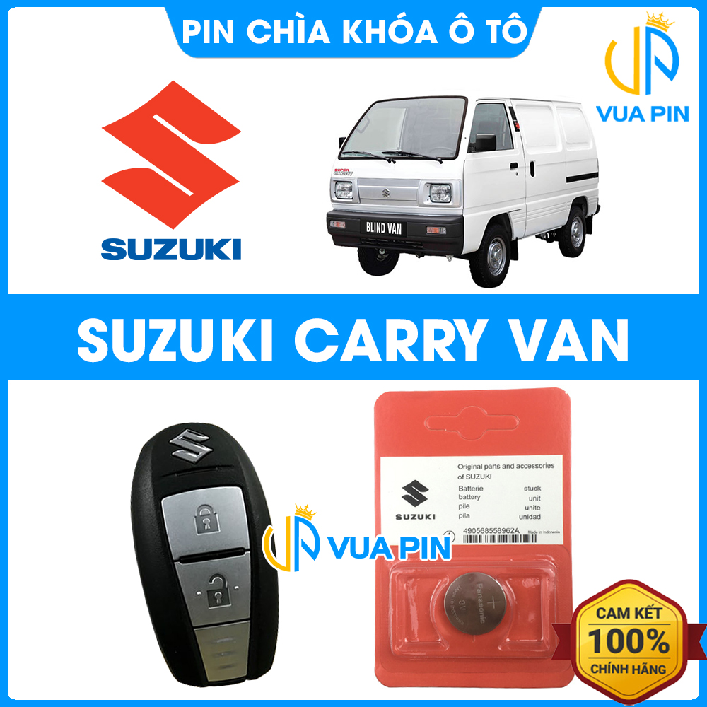 Pin chìa khóa ô tô Suzuki Carry Van chính hãng – Pin chìa khóa thông minh Suzuki