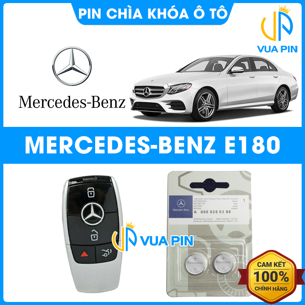 Pin chìa khóa ô tô Mercedes E180 chính hãng Mercedes