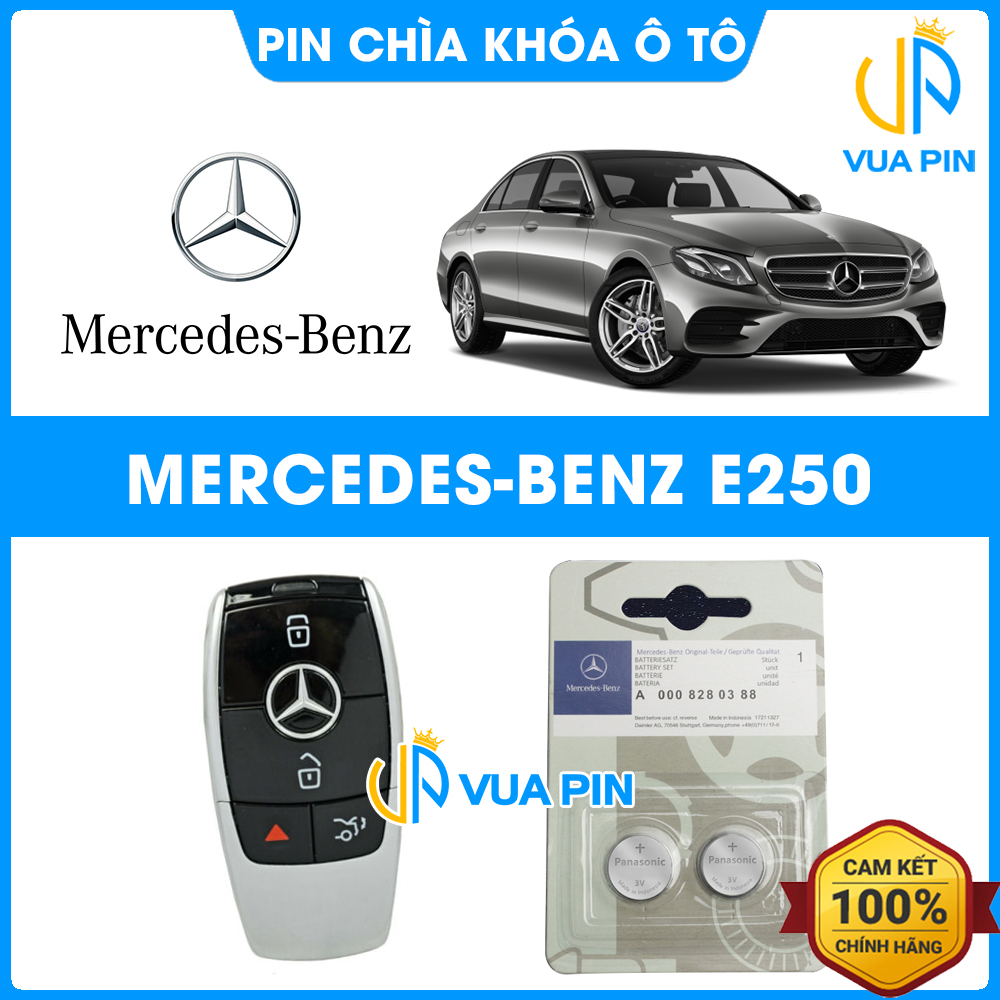 Pin chìa khóa ô tô Mercedes E250 chính hãng Mercedes