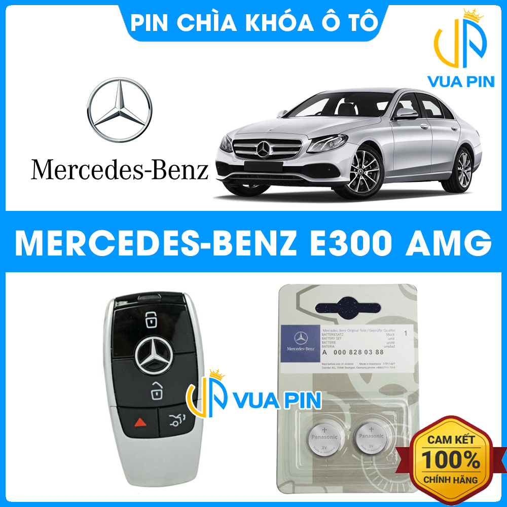 Pin chìa khóa ô tô Mercedes E300 chính hãng Mercedes