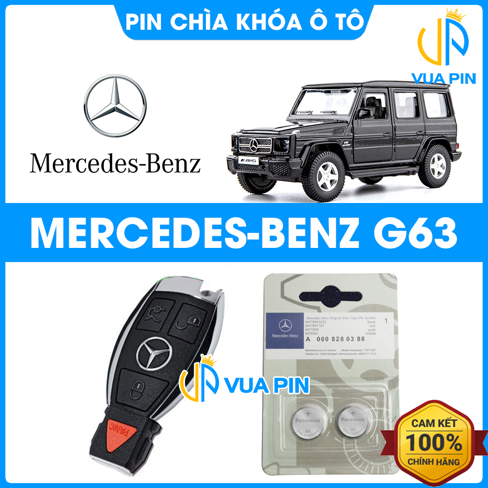 Pin chìa khóa ô tô Mercedes G63 chính hãng Mercedes