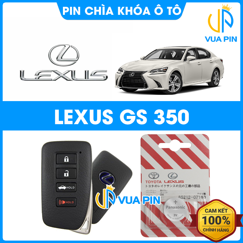 Pin chìa khóa ô tô Lexus GS 350 chính hãng Lexus
