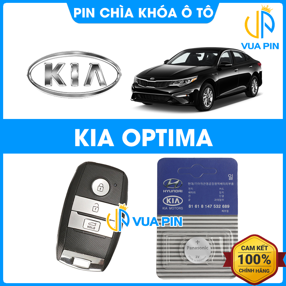 Pin chìa khóa ô tô KIA Optima chính hãng – Pin chìa khóa thông minh KIA