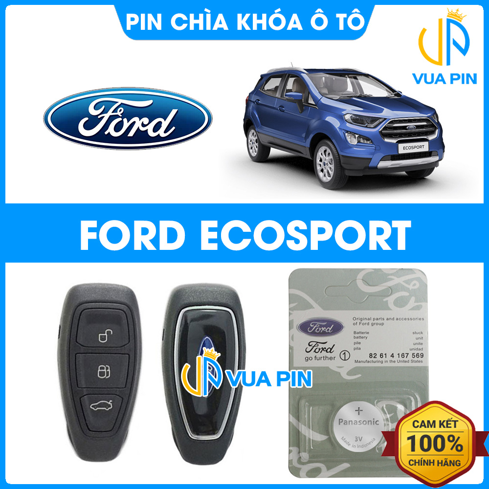 Pin chìa khóa ô tô Ford EcoSport chính hãng – Pin chìa khóa thông minh Ford