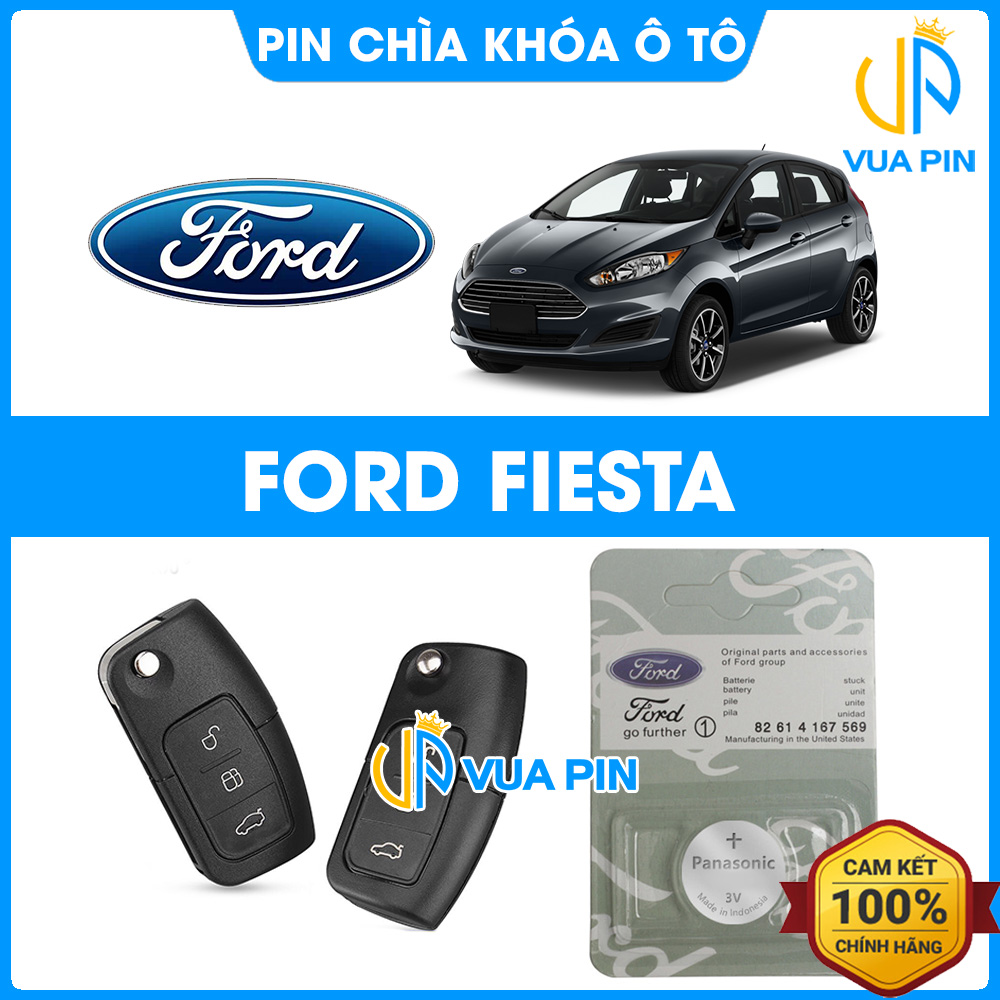 Pin chìa khóa ô tô Ford Fiesta chính hãng – Pin chìa khóa thông minh Ford