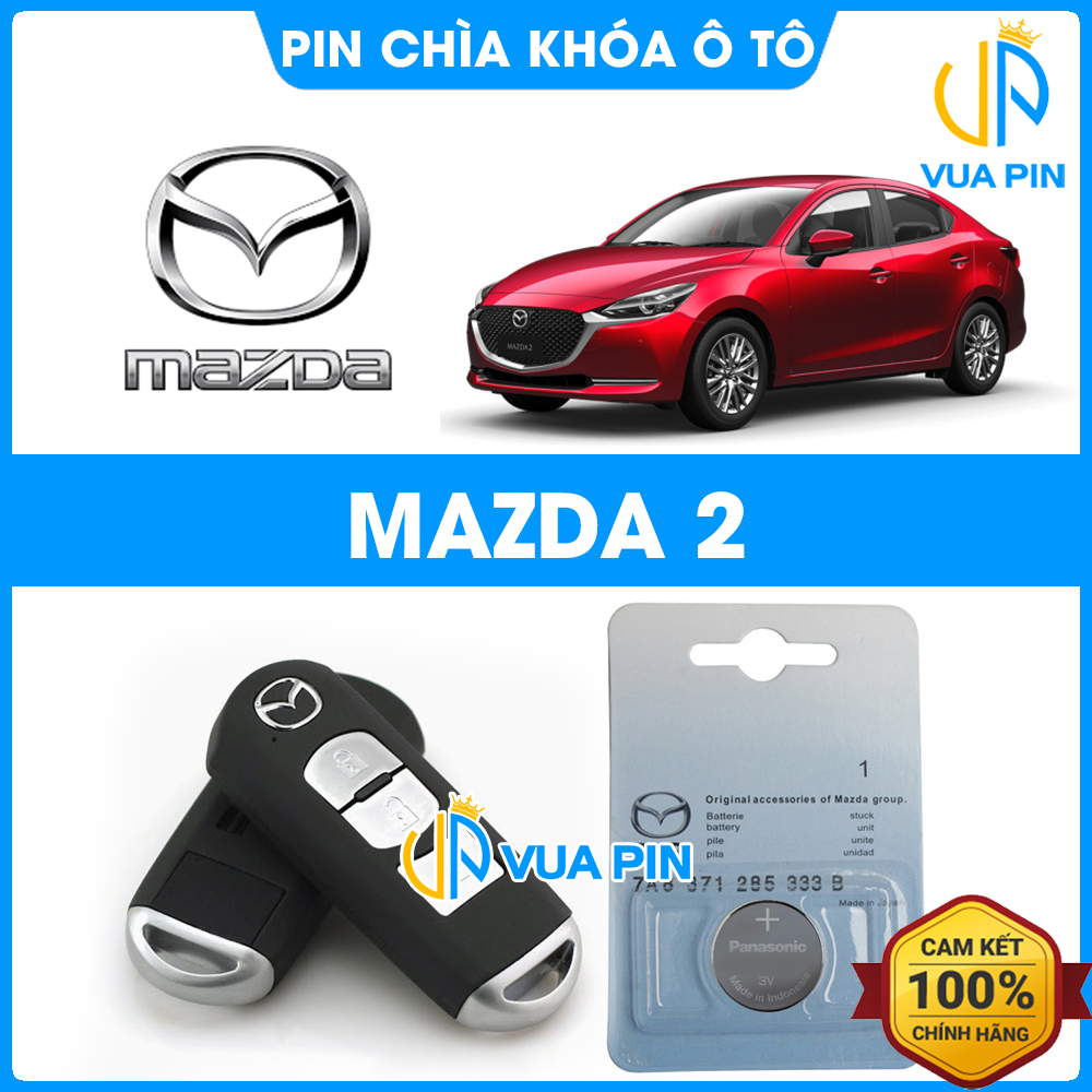 Pin chìa khóa ô tô Mazda 2 chính hãng – Pin chìa khóa thông minh Mazda