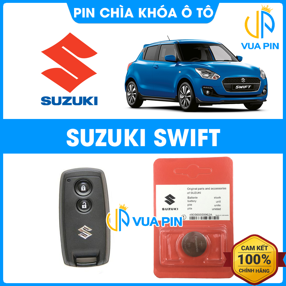 Pin chìa khóa ô tô Suzuki Swift chính hãng – Pin chìa khóa thông minh Suzuki