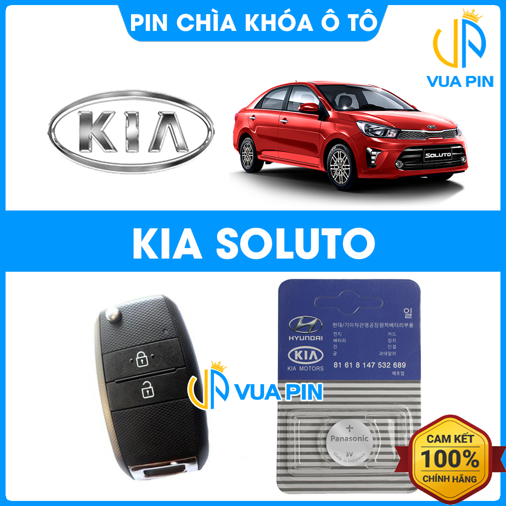 Pin chìa khóa ô tô KIA Soluto chính hãng – Pin chìa khóa thông minh KIA
