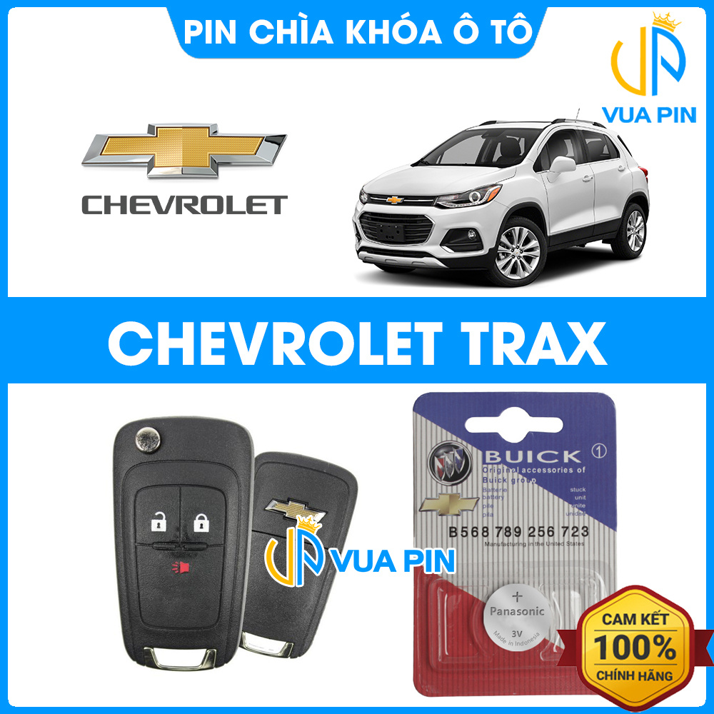 Pin chìa khóa ô tô Chevrolet Trax chính hãng – Pin chìa khóa thông minh Chevrolet