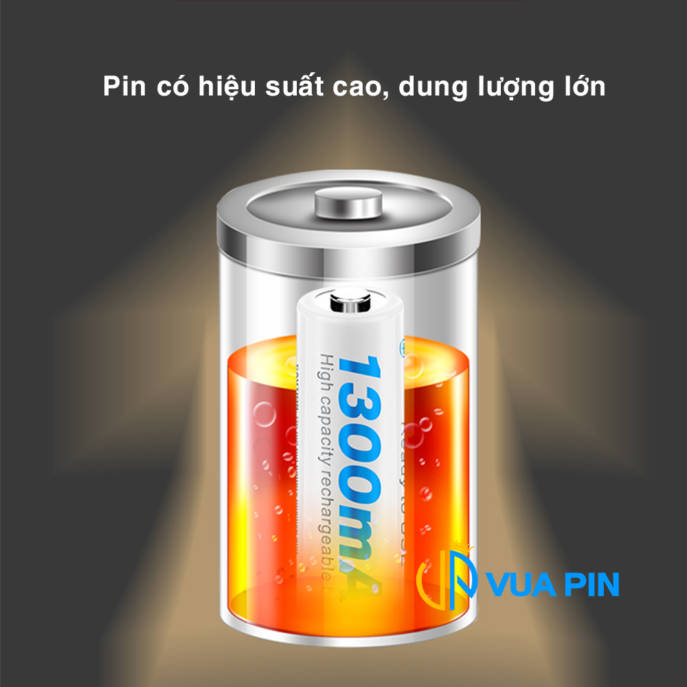 Pin sạc chính hãng Beston AA 3000 mAh, AA 1200 mAh và AAA 1300 mAh, AAA 1100 mAh thumb 3
