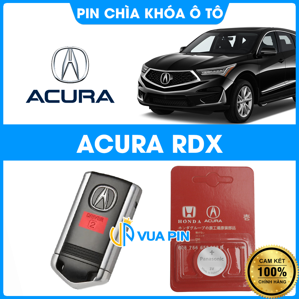Pin chìa khóa ô tô Acura RDX chính hãng sản xuất theo công nghệ Nhật Bản – Pin chìa khóa Acura RDX