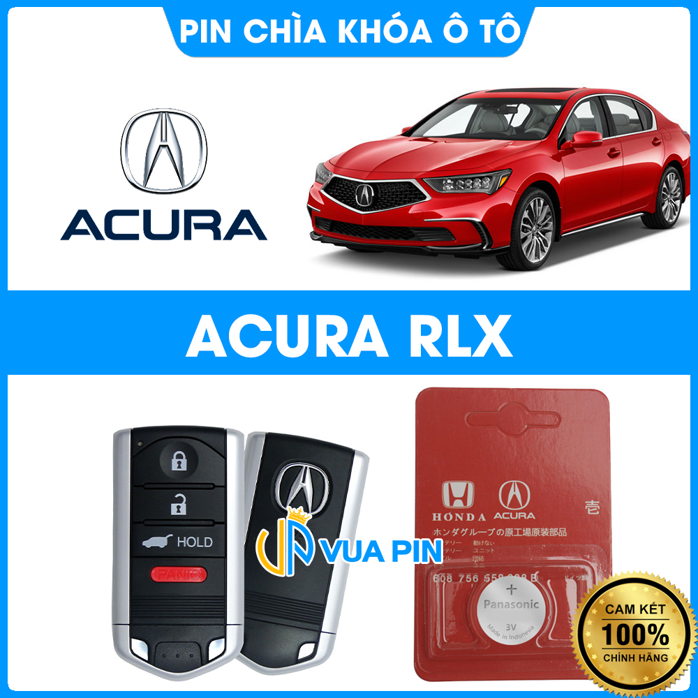 Pin chìa khóa ô tô Acura RLX chính hãng sản xuất theo công nghệ Nhật Bản – Pin chìa khóa Acura RLX