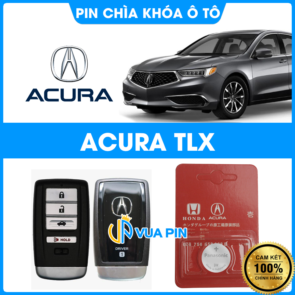 Pin chìa khóa ô tô Acura TLX chính hãng sản xuất theo công nghệ Nhật Bản – Pin chìa khóa Acura TLX