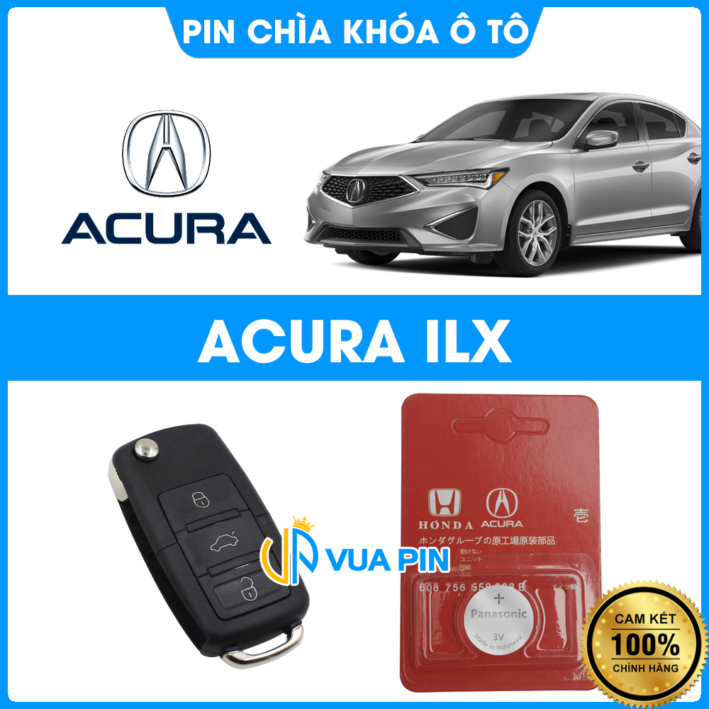 Pin chìa khóa ô tô Acura ILX chính hãng sản xuất theo công nghệ Nhật Bản – Pin chìa khóa Acura ILX