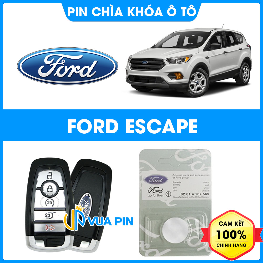 Pin chìa khóa ô tô Ford Escape chính hãng Ford